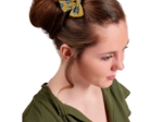 Bow tie hair slide aniseed star