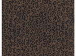 Jacquard fabric mocha quilted leopard