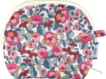 gusset coin purse boutons rose