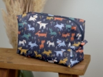 Rectangular toiletry bag copain canin
