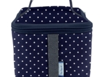 Small vanity navy blue spots