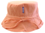 Sun hat adjustable-size T2 gauze pink