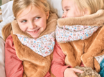 Children fur scarf snood douceur des bois