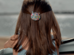 Meow hair slide mille et une fleurs
