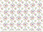 Cotton fabric ex2355 multicolor bird medallion
