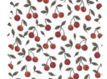 Jersey fabric ribbed cherry