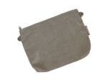 Tiny coton clutch bag golden linen