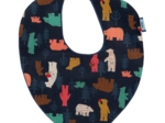bandana bib grizzly