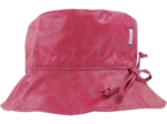 Rain hat adjustable-size T3 silver fuchsia