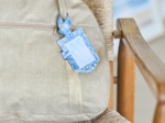 Luggage Tag toile de biche