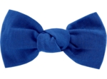 Small bow hair slide navy blue