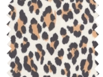 1 m fabric coupon leopard