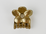 Small Flower Hair Clip satin gold