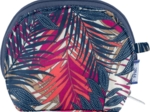 gusset coin purse tropical fire
