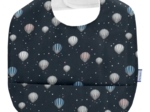 Coated fabric bib heavenly journey