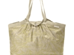 Pleated tote bag - Medium size ramage gold