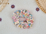 Small scrunchie mille et une fleurs