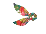 Short tail scrunchie fleurs des iles