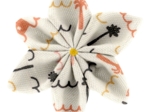 Star flower 4 hairslide   copa-cabana