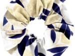 Scrunchie citrons dorés