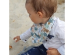 bandana bib baby jungle