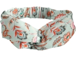 crossed headband vert bohème