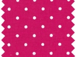 Coated fabric fuschia spots