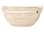 Banana bag rayé or blanc
