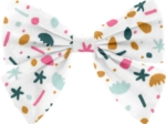 Bow tie hair slide sea side