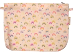 Coton clutch bag rainbow