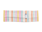Stretch jersey headband  pastel multicolor stripes
