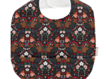 Coated fabric bib casse noisette