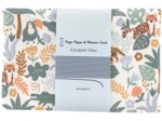 1 m fabric coupon baby jungle