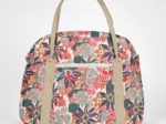 Bowling bag  cerise en fleur