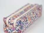 Double compartment school kit comptine enchantée rose