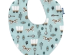 bandana bib bleu western