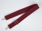 Narrow shoulder strap burgundy