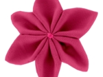 Star flower 4 hairslide fuschia