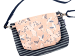 Tiny coton clutch bag oiseau bandana