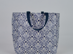 Shopping bag scandinavia bleu