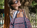 Bowling bag  romance fleurie
