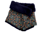 Children fur scarf snood birdy