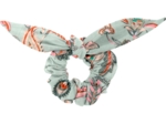 Bunny ear Scrunchie vert bohème