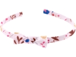 Thin headband herbier rose