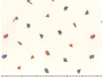 Cotton Fabric ex2518 double gauze embroidered mini flowers
