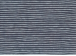 Cotton veil fabric striped silver dark blue