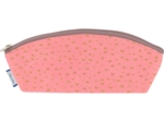 Pencil case powdered gold triangle
