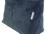 Base of shoulder bag suédine marine