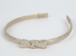 Thin headband  glitter linen