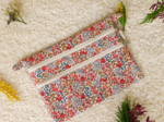 Aloïs flat pouch porcelaine rosée